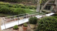 aluminum wheelchair ramp in Los Angeles