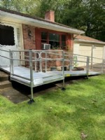 aluminum wheelchair ramp in New Haven