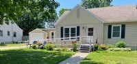 aluminum wheelchair ramp with stairs in Eagan Minnesota by Lifeway Mobility