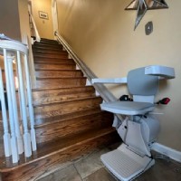 stairlift installed in Philadelphia home by Lifeway Mobility