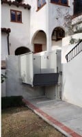 wheelchair lift installed in Pasadena CA by Lifeway mobility