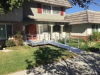 wheelchair ramp installed in Irvine CA 2