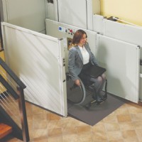 >Bruno 3-Gate Vertical Platform Lift