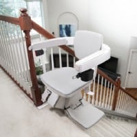 Lifeway Mobility Bruno Elan top of steps seat swiveled