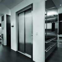 Cambrian stainless landing doors