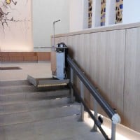 Garaventa X3 IPL with lighted underpan by Lifeway Mobility