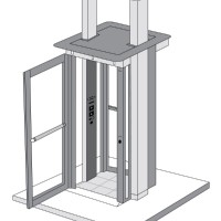 Garaventa LUMA Home Elevator Line Art
