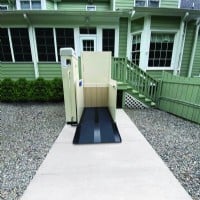 Harmar Highlander II VPL installed by Lifeway Mobility for safe home access
