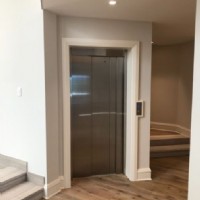 Savaria Eclipse home elevator with auto slim doors by Lifeway Mobility