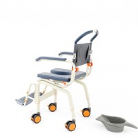 roll in shower chair ShowerBuddy SB6C light with removable commode v2
