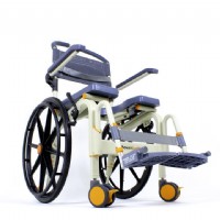 Roll in shower chair Showerbuddy Solo SB6W side view