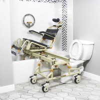 SB2T tub transfer system with tilt from Lifeway Mobility over tub