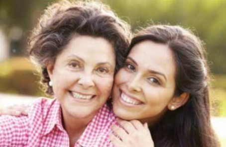 home safety for seniors mom daughter hug