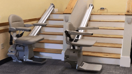 local stairlift showroom in Boston suburb Westborough Massachusetts