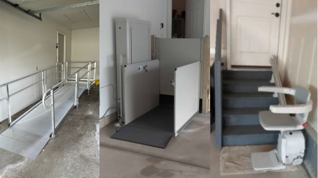 Stair Lifts, Wheelchair Ramps & Lifts to Make Garage Accessible image