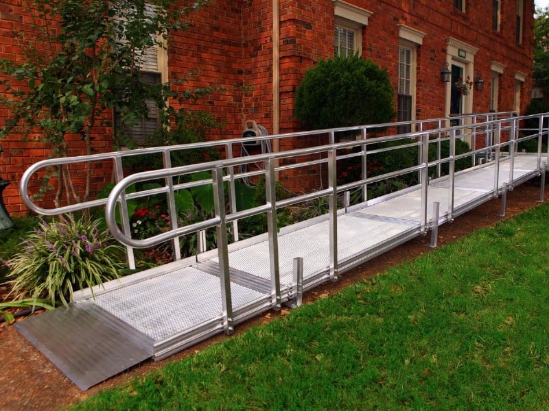 Quickest wheelchair ramp option