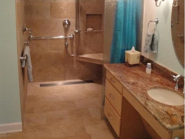 Walk-in shower