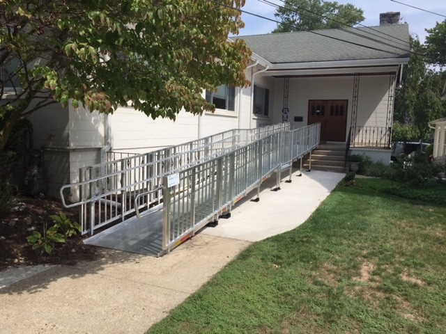 ramp-installed-for-church-entrance-in-Stratford-Connecticut