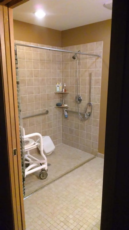 Walk-in shower