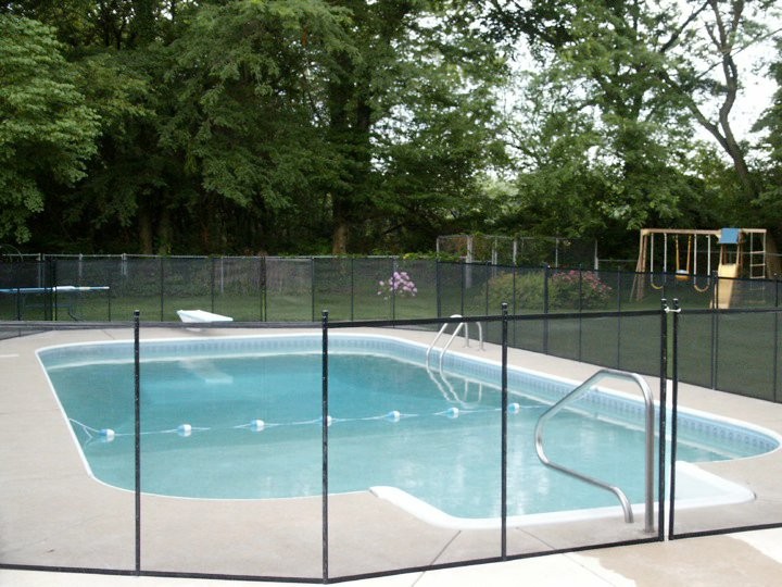 Pool Fence near Playground