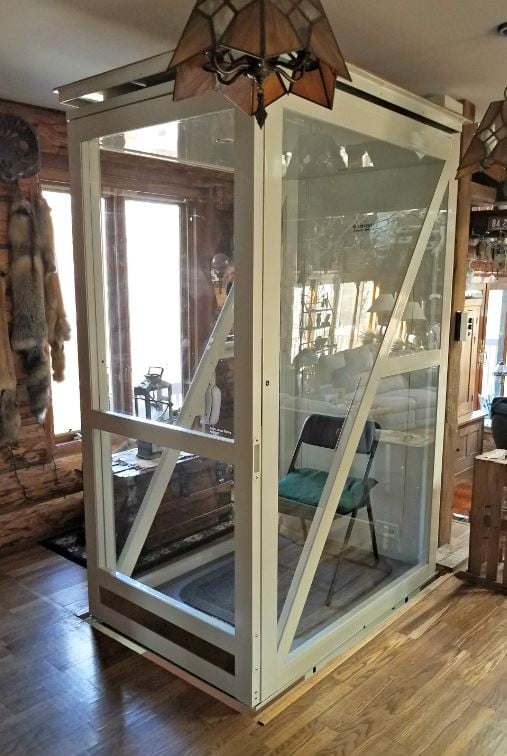 Savaria Vuelift Glass Home Elevator in Chicago, IL, Lifeway Mobility