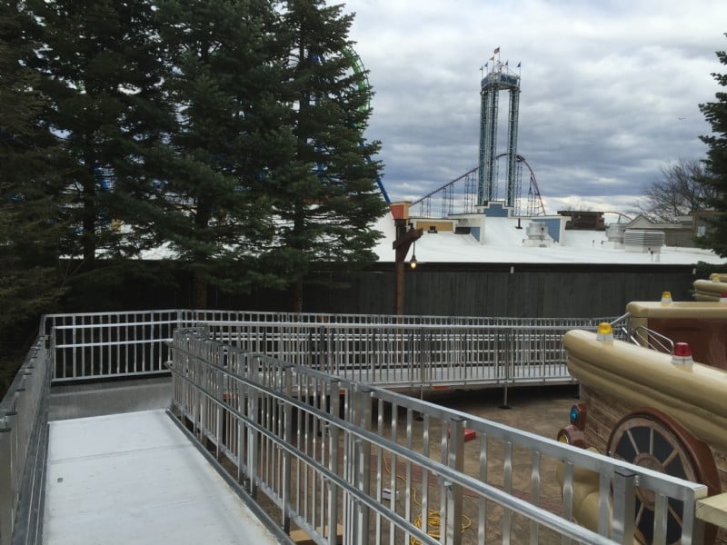 commercial-ramp-installed-outside-of-six-flags-new-england