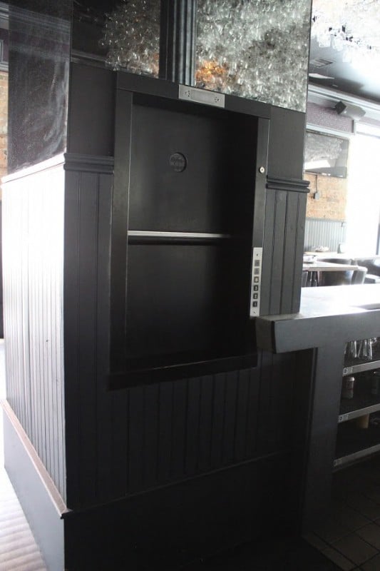 commercial dumbwaiter for restaurant in Chicago Illinois