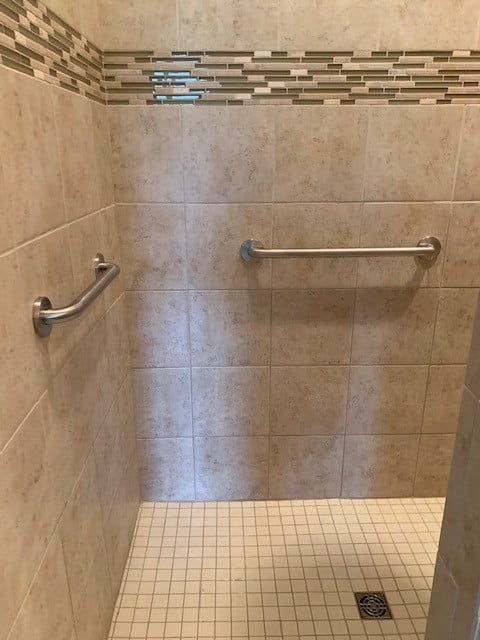 two-horizontal-grab-bars-installed-in-shower-in-Indianapolis-home.JPG