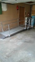 Modular wheelchair ramp in garage in Wheeling, IL home