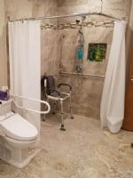 Accessible shower installed in Saint Charles, IL