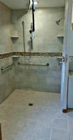 Roll-in shower installed in Hoffman Estates, IL