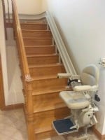 Bruno Elite Curved Stairlift Barrington IL