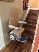 Handicare 950 installed by Lifeway Indiana