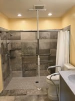 Roll-in shower installed in Sugar Grove, IL
