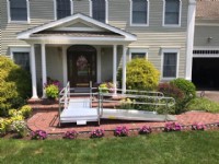 Lifeway-Mobility-aluminum-ramp-installation-in-home-with-garden