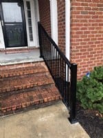 Single Handrail, Black