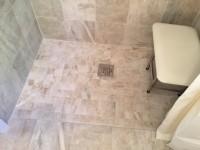 Tiled Barrier Free Shower