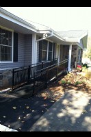 aluminum wheelchair ramp for home