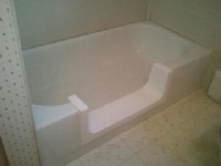 Step-in bathtub installed by Lifeway Mobility in Southern New England