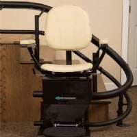 >Harmar Helix Curved Stairlift 