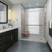 Roll In Shower