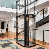 Savaria Vuelift Home Elevator, Octagonal