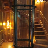 Savaria Vuelift Home Elevator, Octagonal