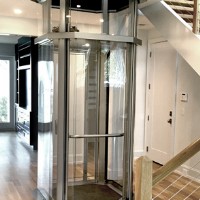 Savaria Vuelift Home Elevator, Octagonal
