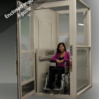Savaria multilift commercial vertical lift enclosed