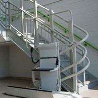 savaria omega commercial inclined platform lift