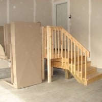 Bruno VPL installed in a garage