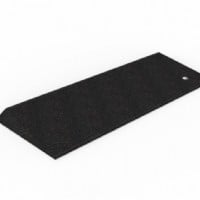 Angled Entry Mat, Black