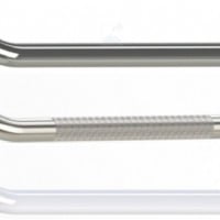 easy to mount grab bars for bathroom polished knurled and white