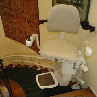 Hawle Curved Stair Lift
